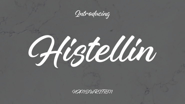 Histellin Font