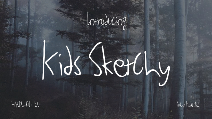 Kids Sketchy Font Family