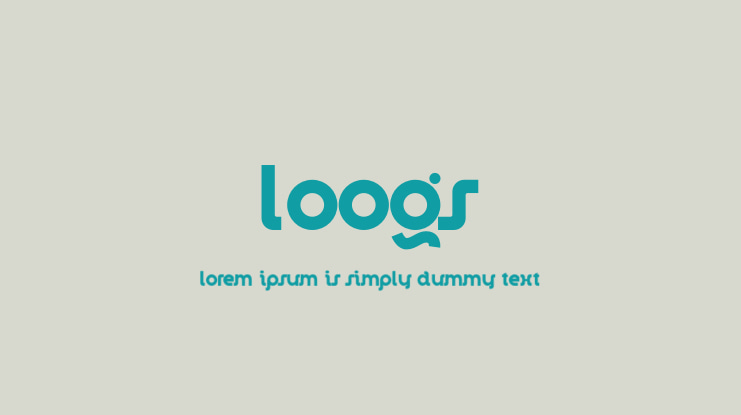 Loogs Font