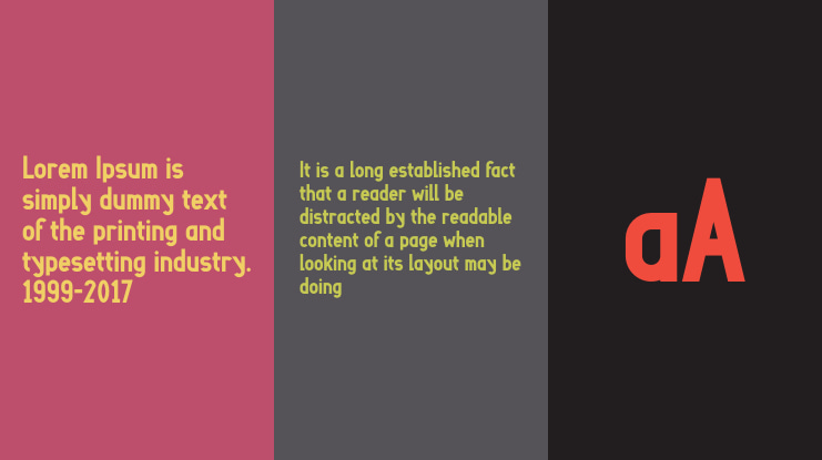 Vintage Stickers Font