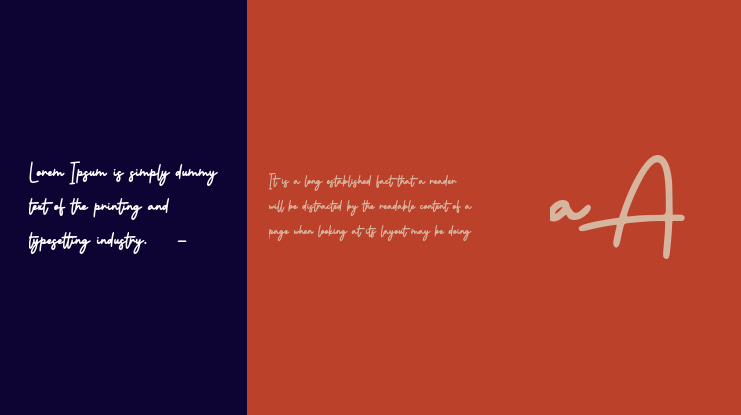 Romanian Signature Font