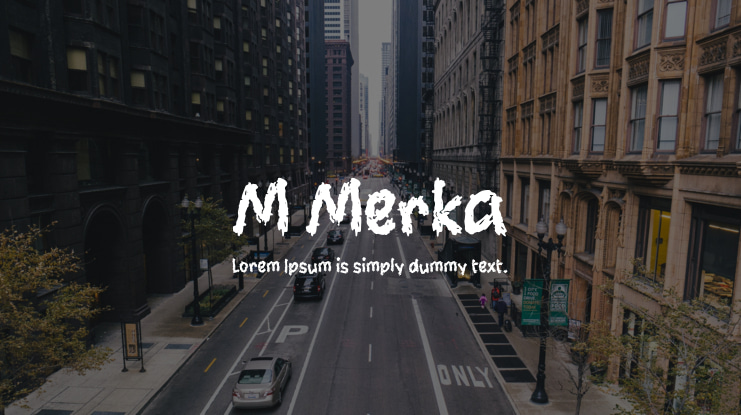 M Merka Font