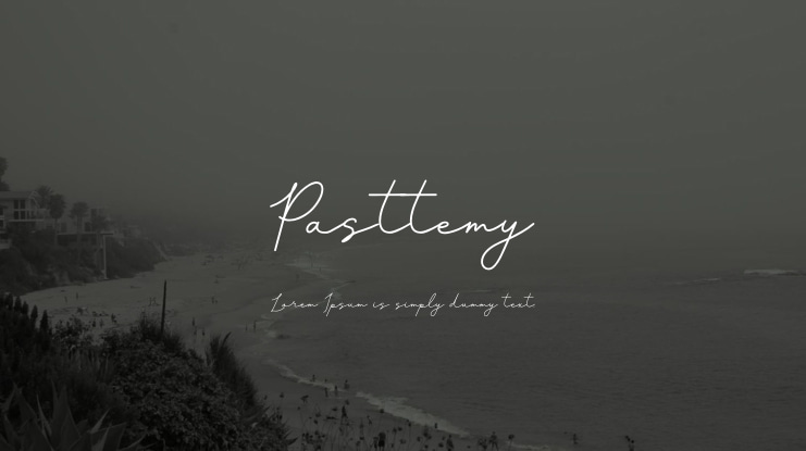 Pasttemy Font