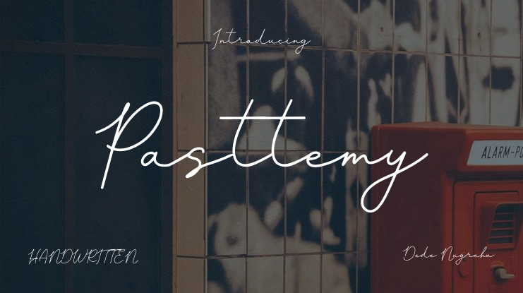 Pasttemy Font