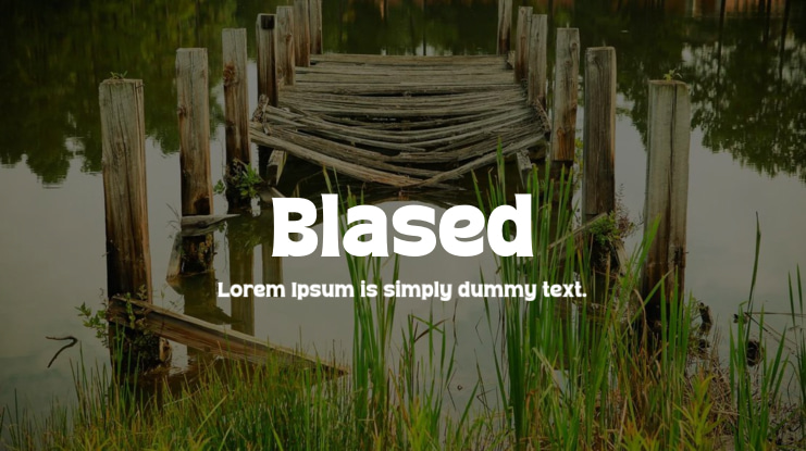 Blased Font
