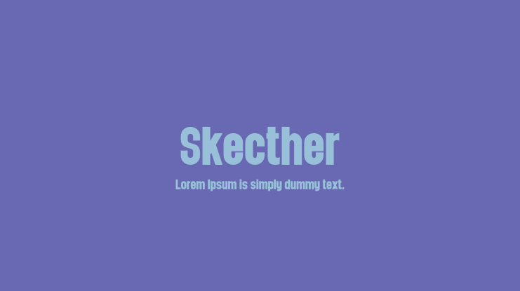 Skecther Font