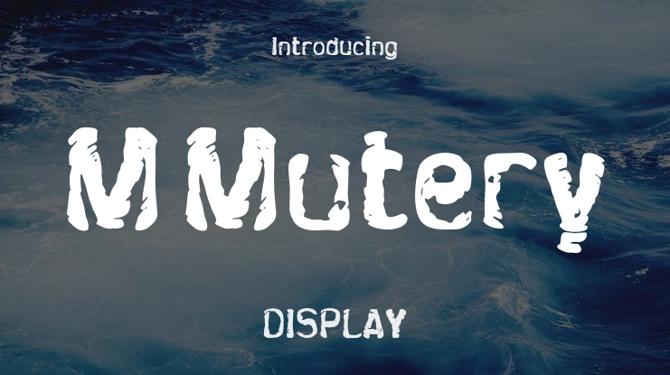 M Mutery Font