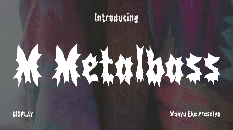 M Metalbass Font