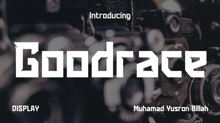 Goodrace Font Family