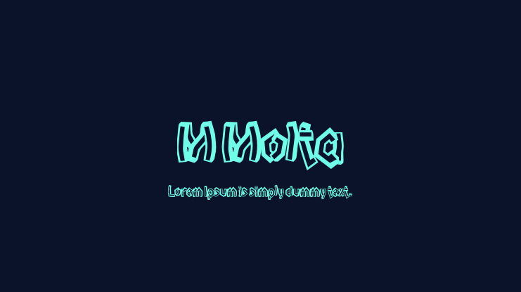 M Molta Font