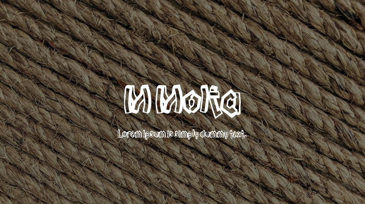 M Molta Font