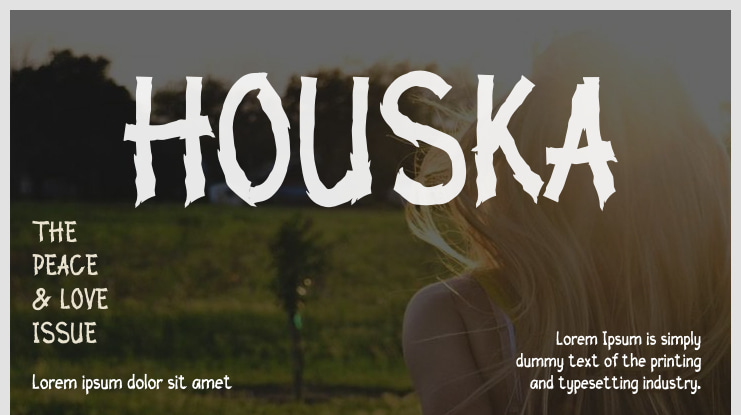 HOUSKA Font