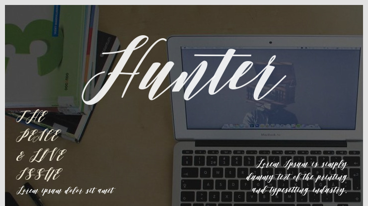 Hunter Font