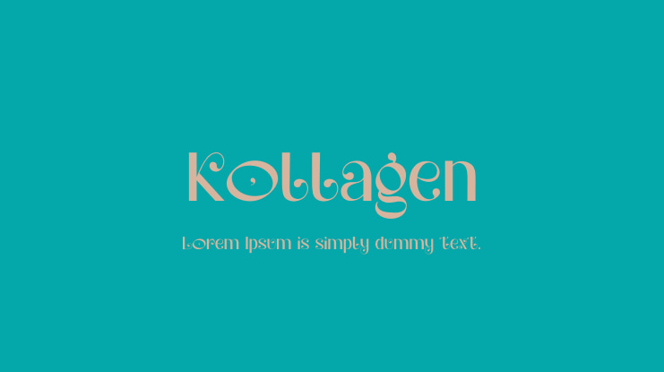 Kollagen Font