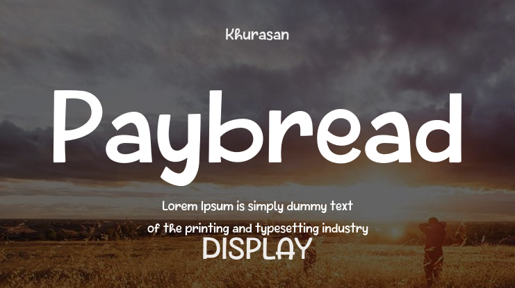 Paybread Font