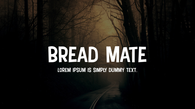 Bread Mate Font