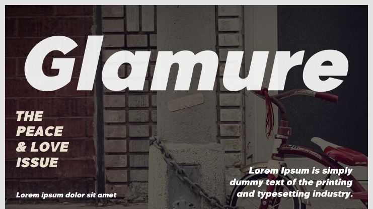 Glamure Font