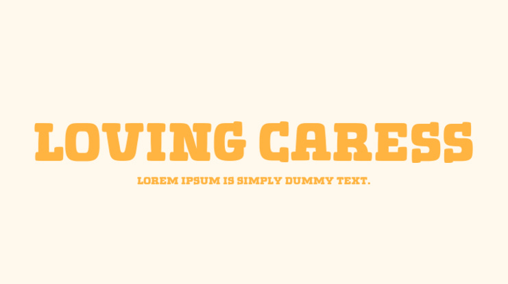Loving Caress Font