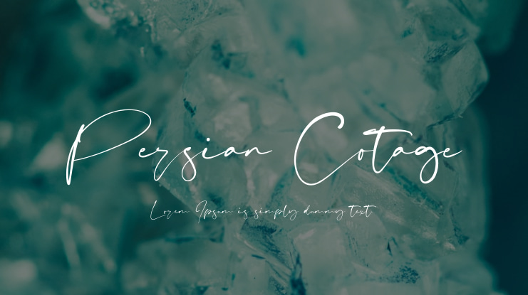 Persian Cotage Font