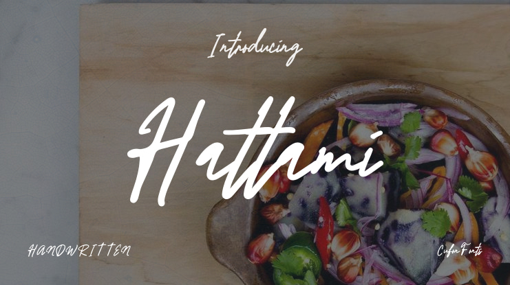 Hattami Font