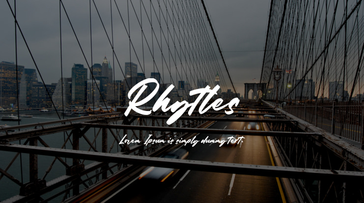 Rhytles Font