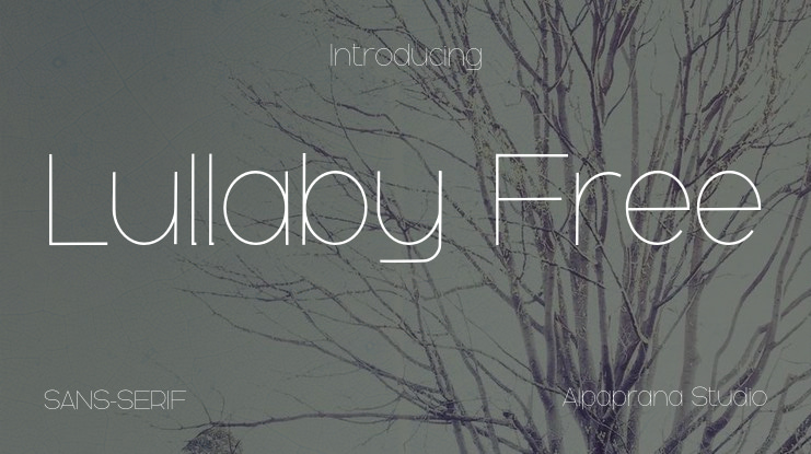 Lullaby Free Font