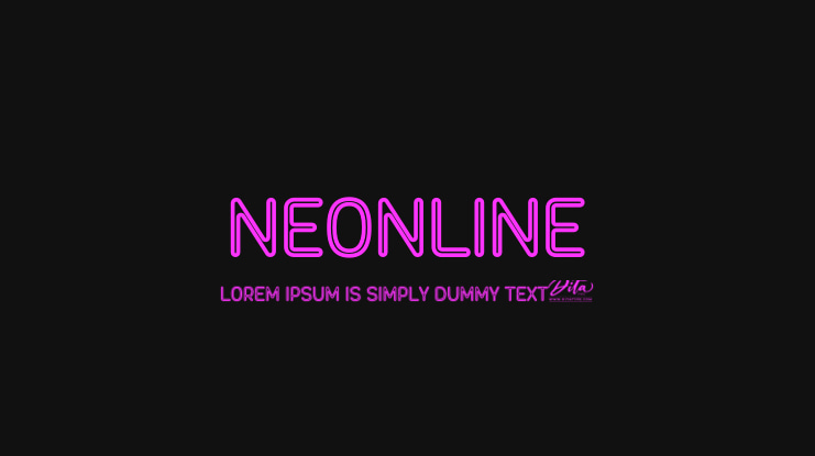 Neonline Font