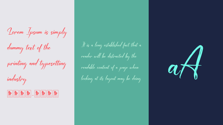Aestra Jingga Font