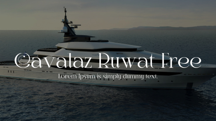 Gavalaz Ruwat Free Font