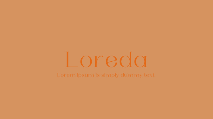 Loreda Font Family