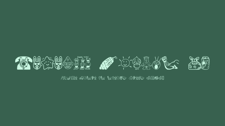 Sakabe Things 01 Font