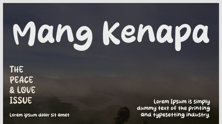 Mang Kenapa Font