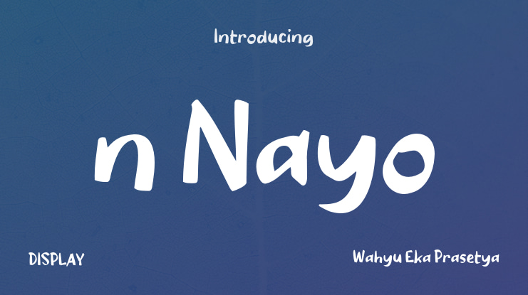 n Nayo Font