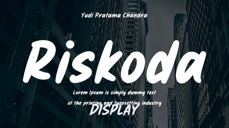 Riskoda Font