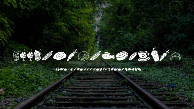 Foodies Dingbats I Font