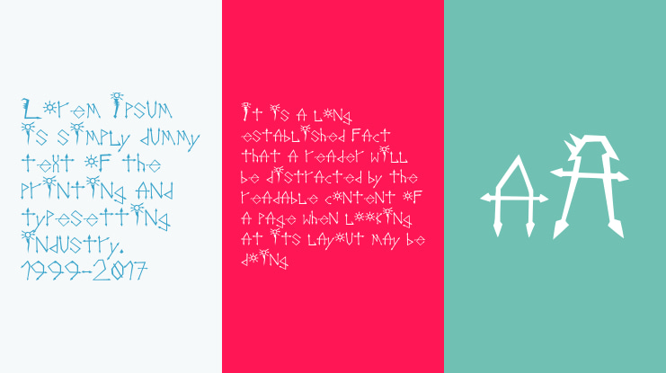 xyloxSpikey Font