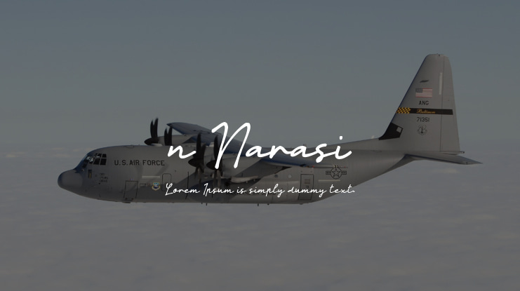 n Narasi Font