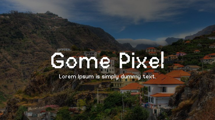 Gome Pixel Font