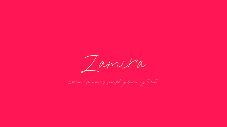 Zamira Font