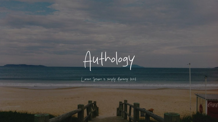 Authology Font