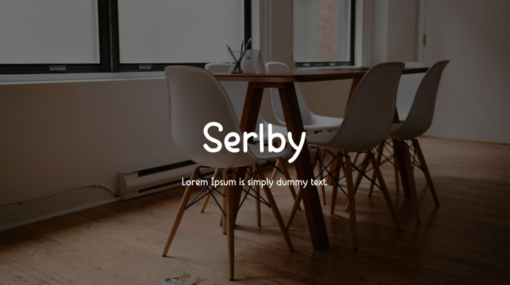 Serlby Font