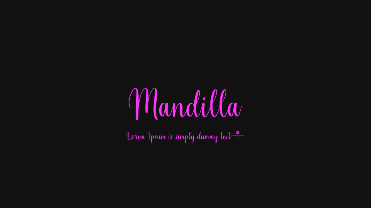 Mandilla Font