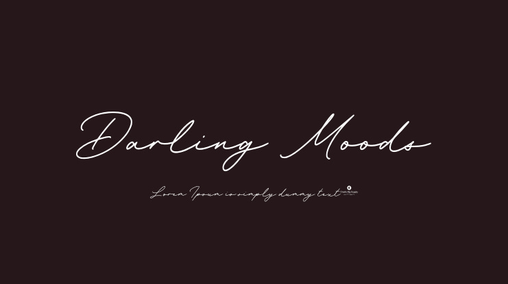 Darling Moods Font
