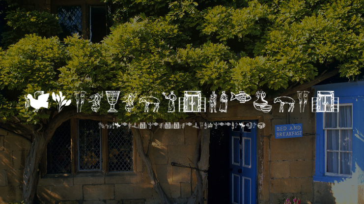 Religious Symbols Font