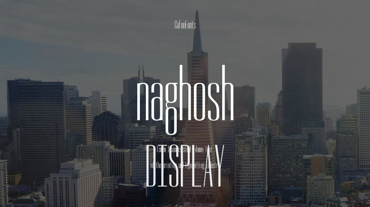 naghosh Font Family