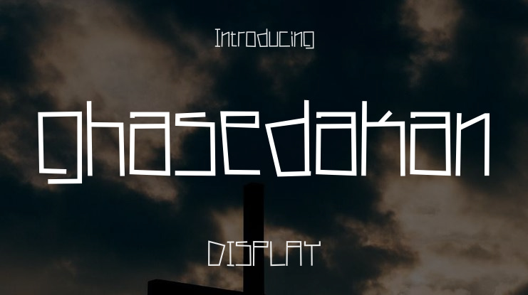 ghasedakan Font Family