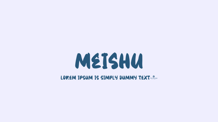 Meishu Font