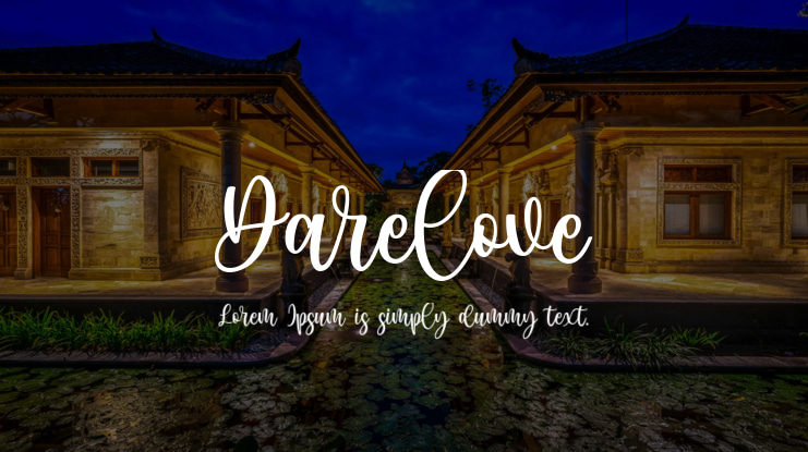 Darelove Font