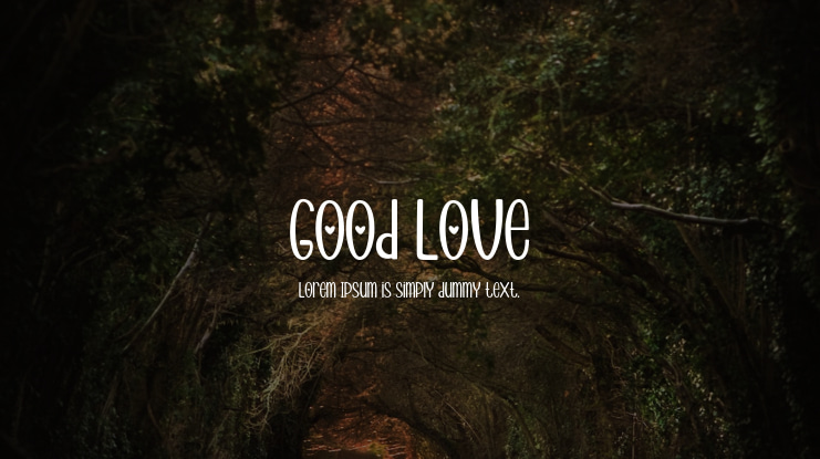 Good Love Font