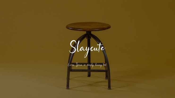 Slaycute Font